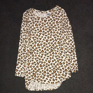 Girls Luxe Leopard Tee